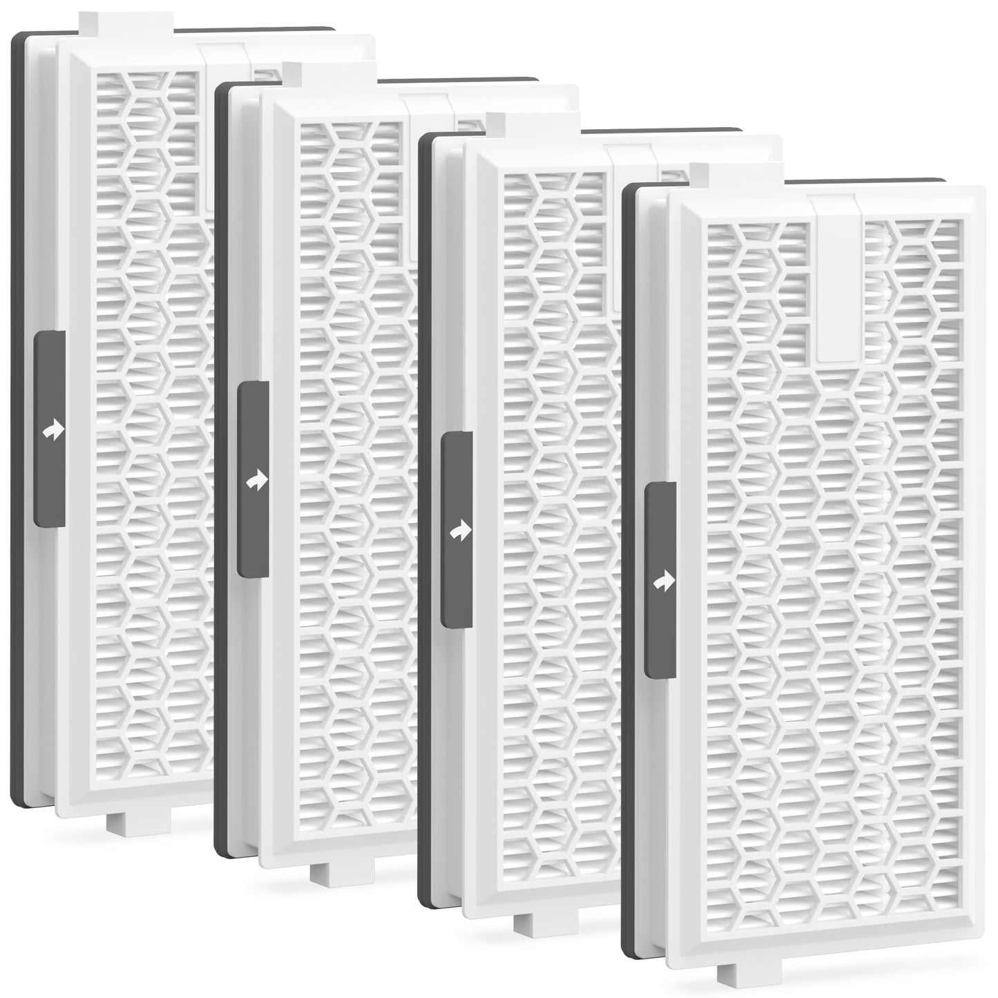 4 Packs HEPA Replacement Filters Compatible with Miele AirClean SF-HA 50 Filter for Vacuum Model S4, S5, S6, S8, S8000, S8999, S6000, S6999, S5000, S5999, S4000, S4999, Complete C2 & C3