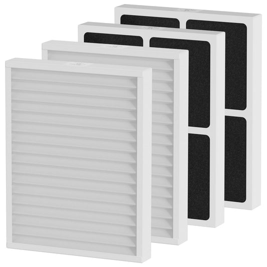 4 Pack 30920 Air Filter Replacement MERV-13 Compatible with Hunter HEPAtech 30920 fits 30050 30054 30055 30065 30070 30071 30075 30080 30177 30832 30882 30883 37055 37065, Air Cleaner Purifiers