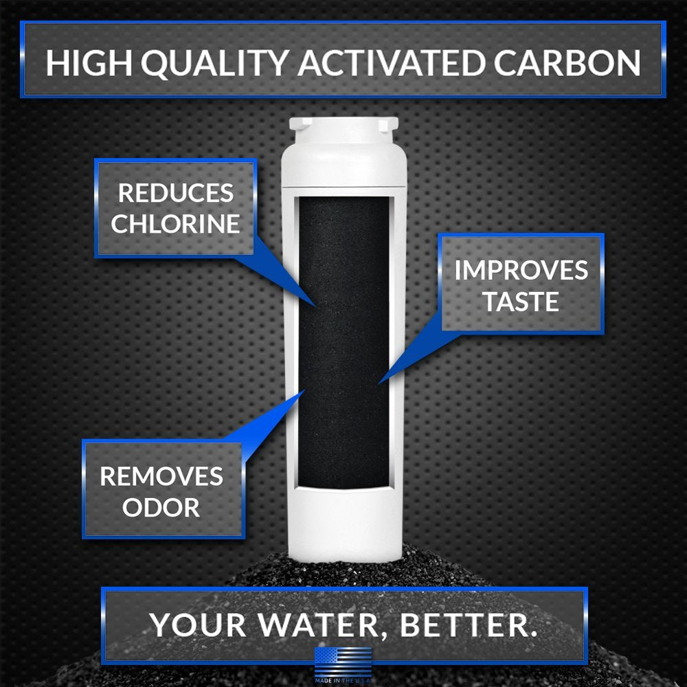 Clear Choice Taste Filter Replacement for LG 5231JA2006A LT600 Filter Compatible with SGF-LA50 SGF-LB60 RWF1051 WSL-2 Refrigerator Water Filter, NSF/ANSI 42, Box of 3, Made in the USA