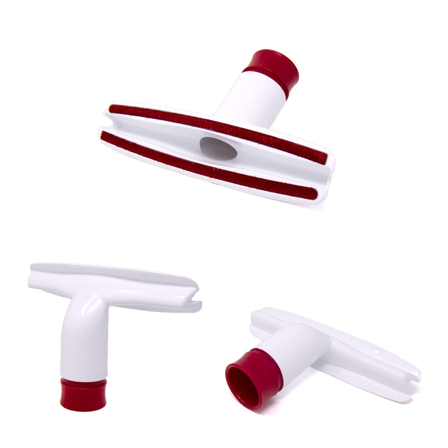 Enbizio - Premium Vacuum Replacement Parts & Accessories for Shark Rotator Upright Professional Lift Away Nv500 Nv501 Nv502 - Upholstery Pet Hair Brush Tool Attachment - White & Red