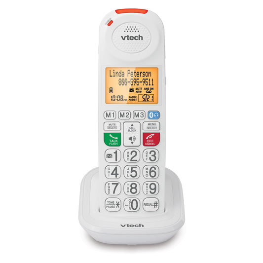 VTech SN5107 Amplified Additional Handset with Big Buttons, Large Display & 50dB Audio Assist for SN5127 & SN5147 Senior Phones