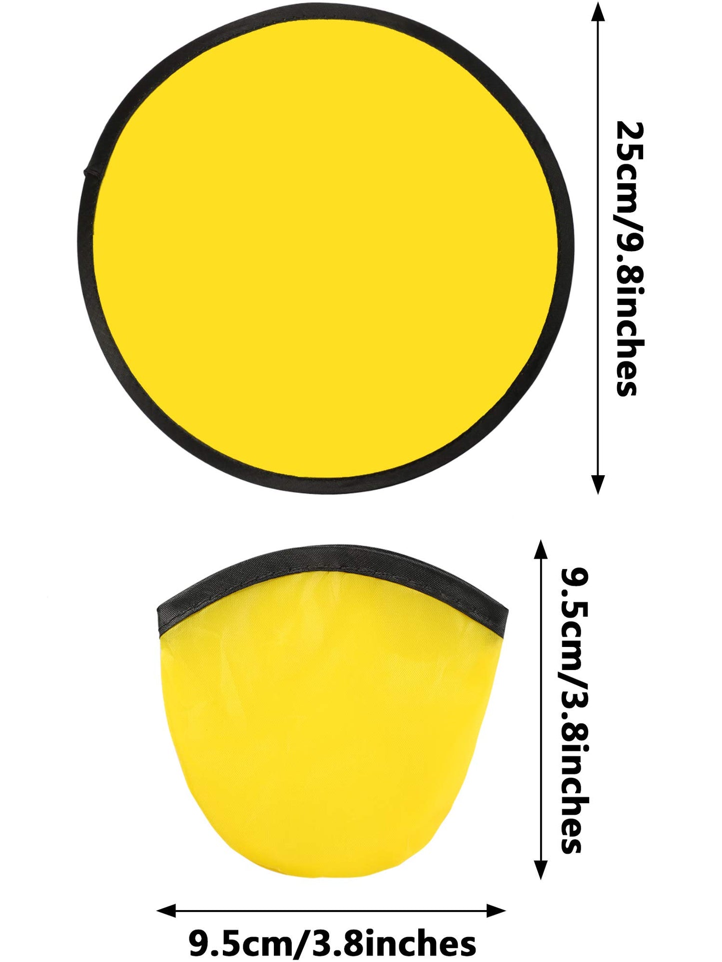 Gejoy Foldable Flying Disc Fans Bulk with Bag 9.8 Inch DIY Sublimation Handheld Cooling Fan Beach Flying Disc for Summer Outdoor Games Activities Birthday Wedding Party Favors(Mixed Color,208 Pcs)