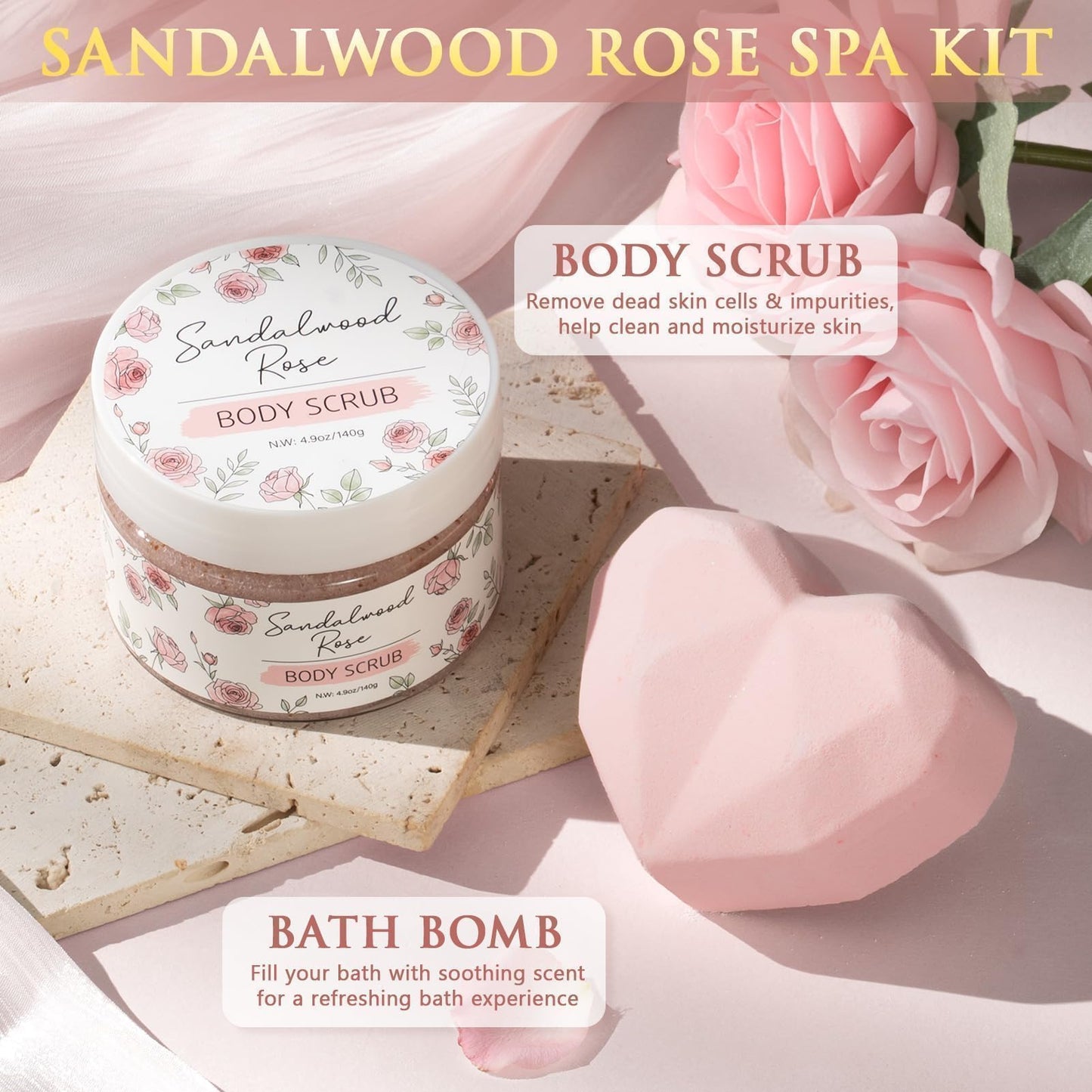 Birthday Gifts for Women Self Care Package Get Well Soon Gift Baskets, Thinking of You Sympathy Gift Set w/ Crochet Flower Bouquet, Unique Christmas Spa Gifts for Women Mom Her Best Friend Sister Wife