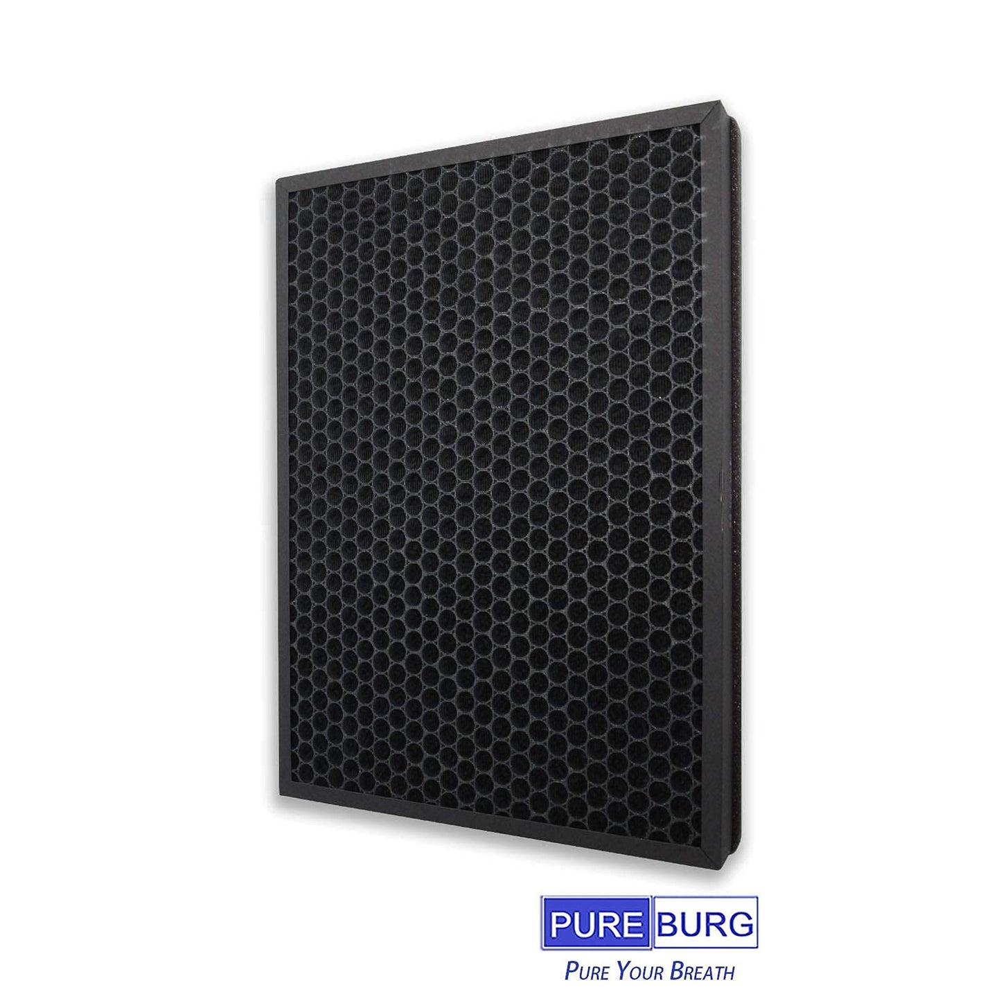 PUREBURG Replacement Filter Compatible with TaoTronics TT-AP003 & VIVOSUN Air Purifiers, H13 True HEPA and Activated Carbon Multi-Layer Filtration, Pack of 2