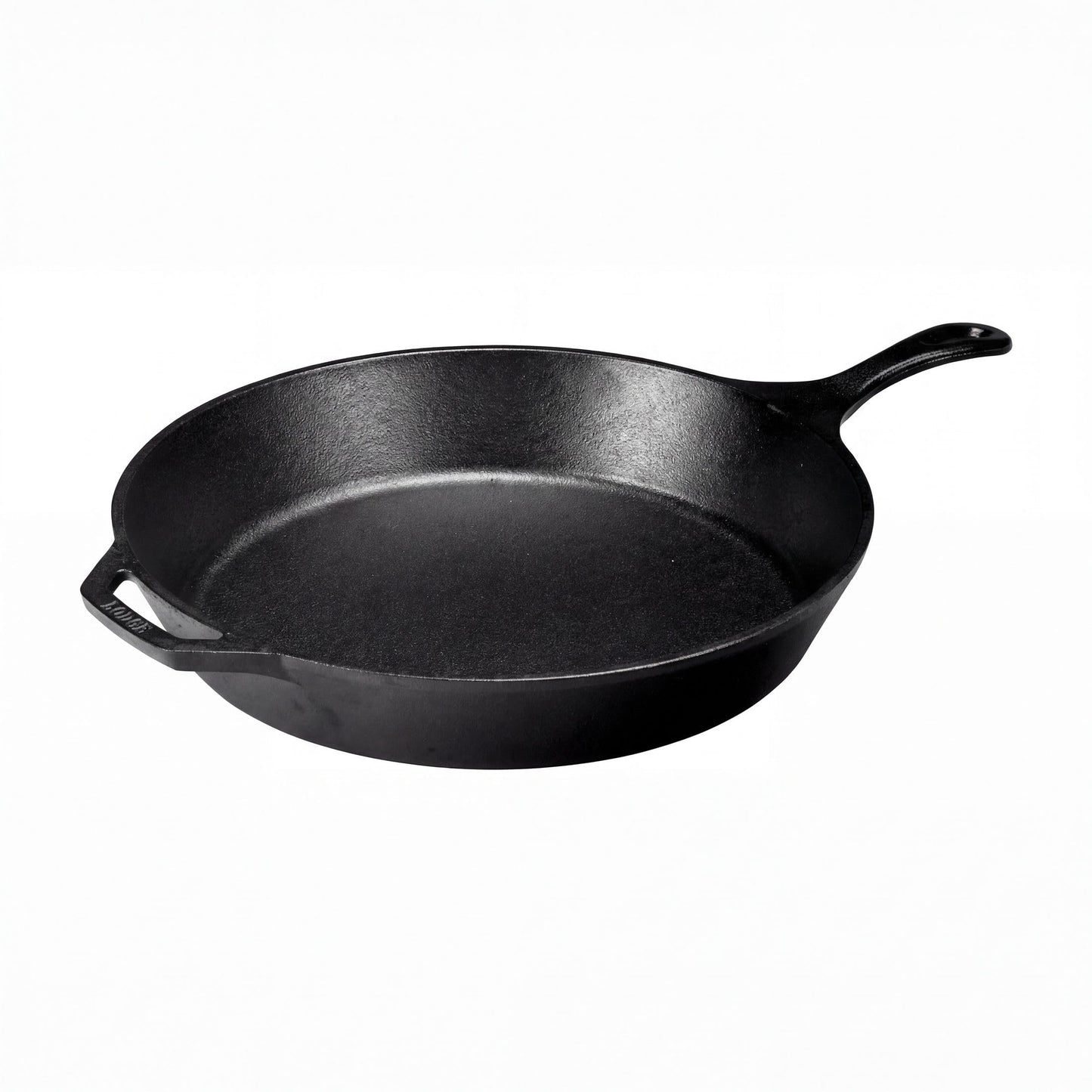 Lodge Seasoned Cast Iron Skillet 15 Inches - Frying Pan for the Stove, Grill or Campfire - Cooks Evenly - Features Easy-Grip Teardrop Handle - Non-Toxic, Nonstick & Long-Lasting