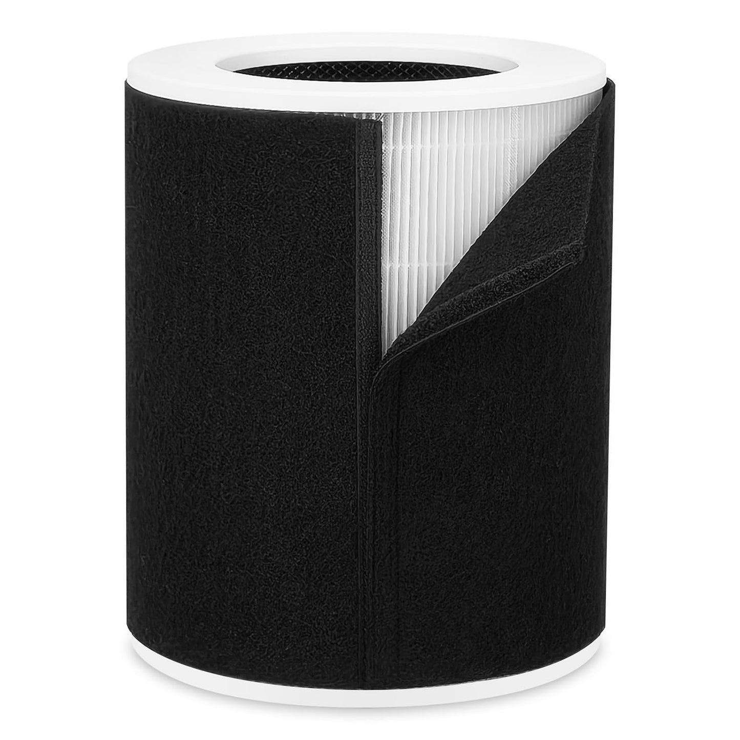 HOAXCINN KJ02 Air Purifier Replacement Filter Compatible with Dhyala KJ02 Air Purifier, 8.7"L × 8.7"W × 10.7"H, Removes Pollen, Dust, Smoke, 1 Pack