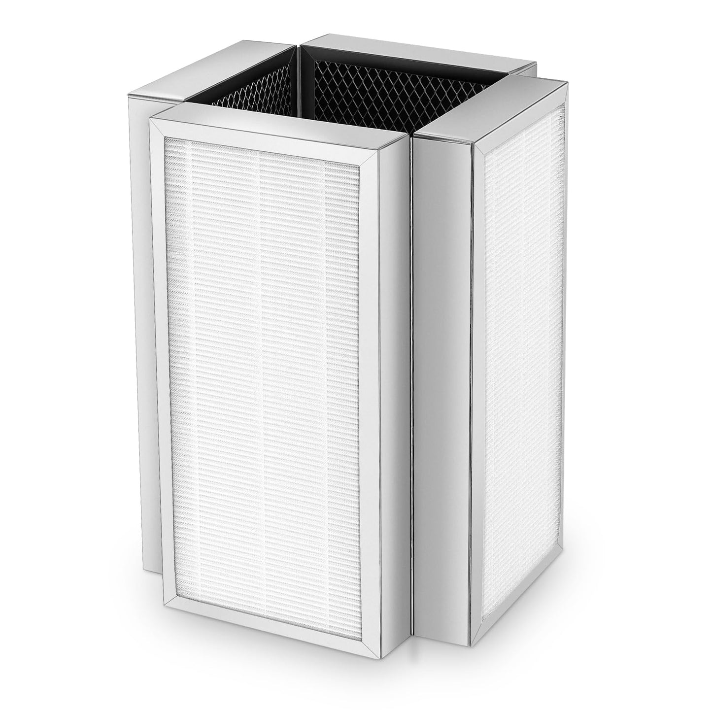 Model 50 Replacement Filter, Compatible with MA Series 50W/50B/50S Air Purifier, 3-in-1 Activated Carbon Filter for Wildfire Smoke, Odors, Pollen, Dust ("50" Means Model not Height) - 1 Pack