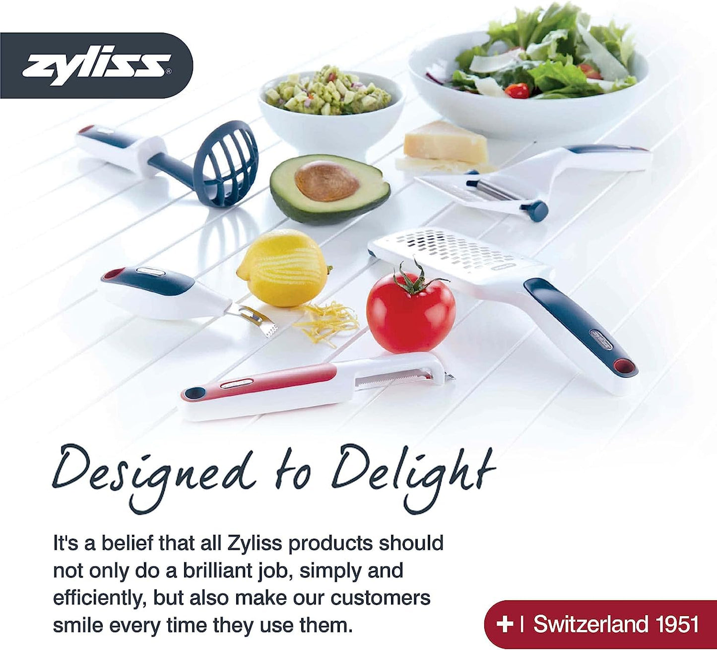 Zyliss 3-in-1 Mango Slicer, Peeler and Pit Remover Tool - Kitchen Mango Depitter & Peeler Gadget - Fruit Slicer with Micro-Serrated Stainless Steel Blader - Mango Corer for Easy Use