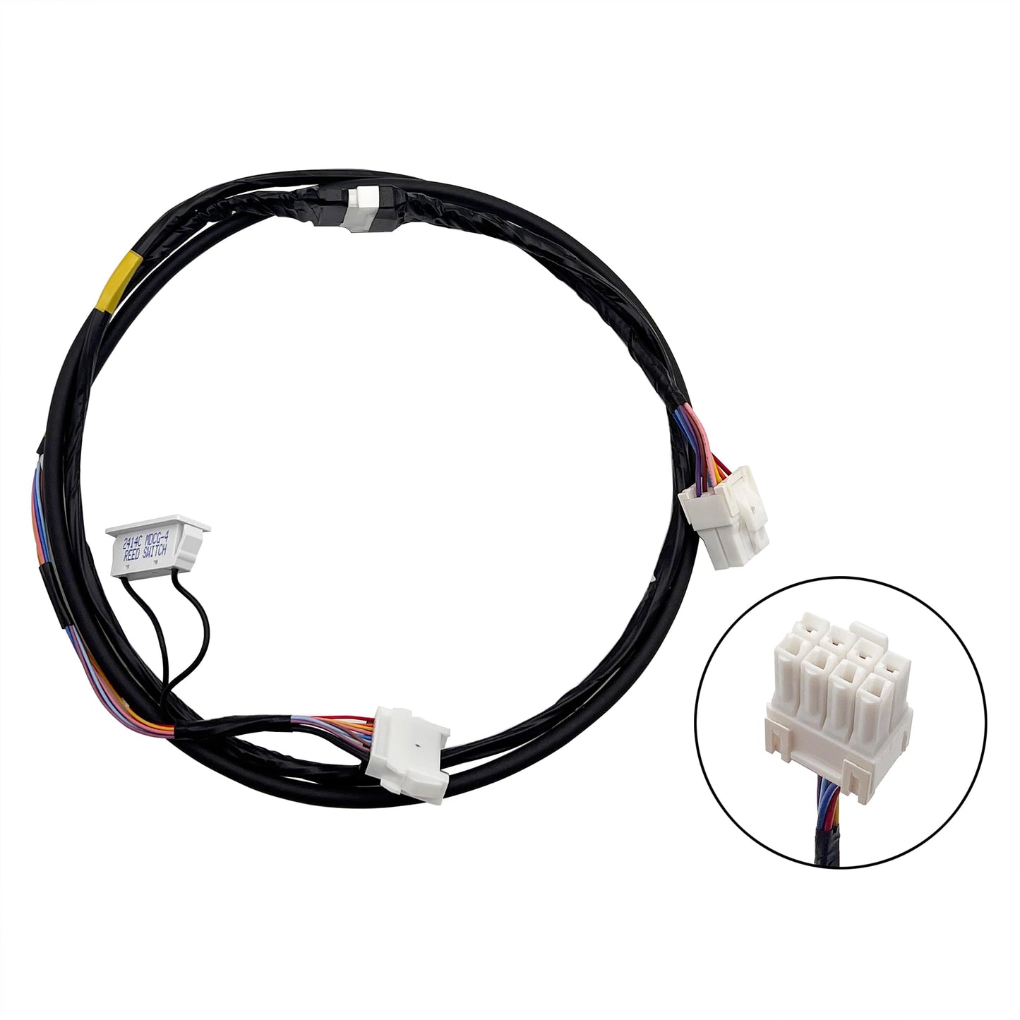 Refrigerator Wire Harness DA96-00640A Compatible with Samsung Refrigerator RF25HMEDBWW/AA RF28HMEDBBC/AA RF28JBEDBSR/AA RF30HBEDBSR/AA RF31FMEDBWW/AA RF4289HARS/XAA