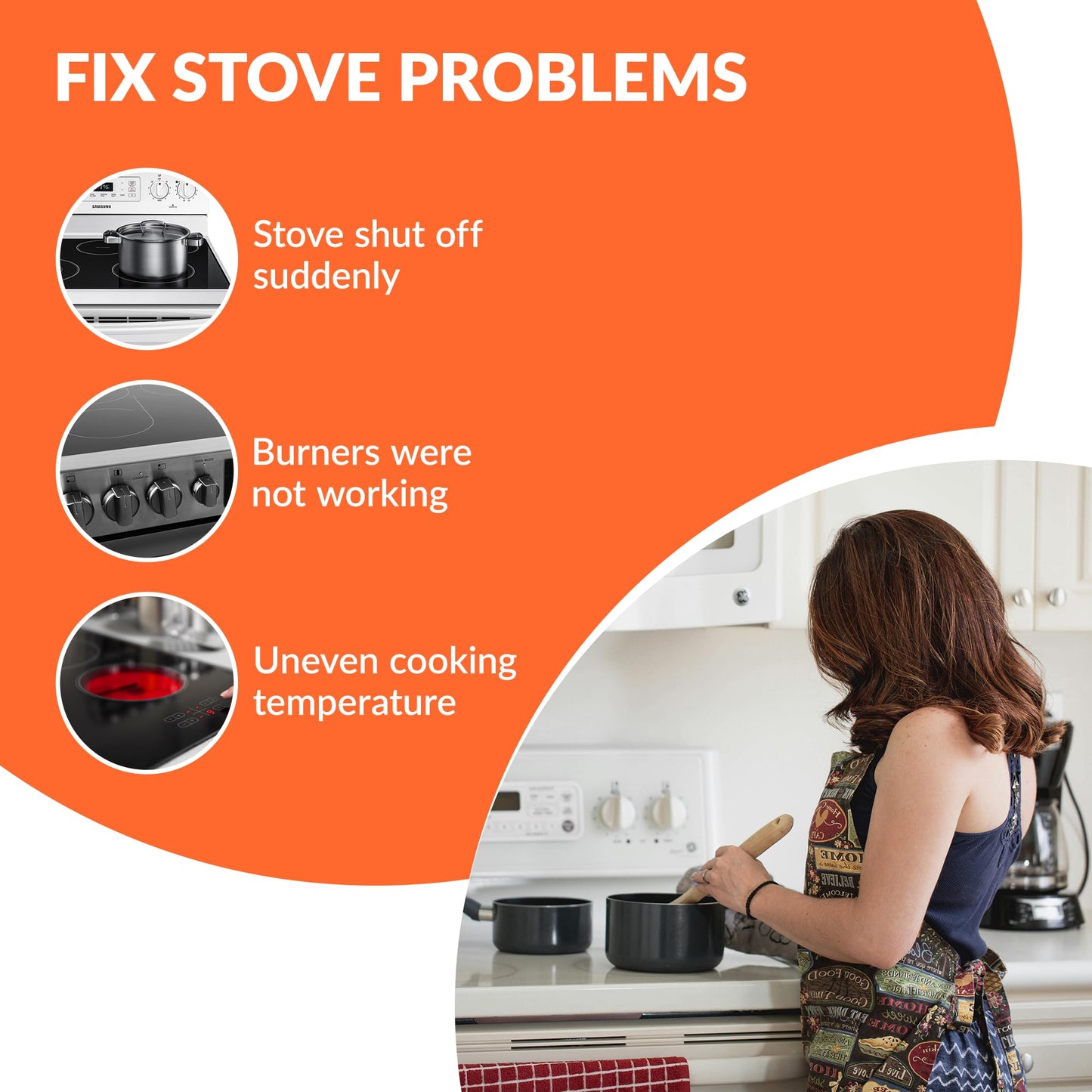 2026 𝙐𝙥𝙜𝙧𝙖𝙙𝙚 MEE62385201 DG47-00067A 10in Dual Radiant Surface Element by Beaquicy- Fit For L.G Electric Range Sam.sung Stove - Replaces Mee62385201 AP5683233 PS11720672 PS7795472 EAP11720672