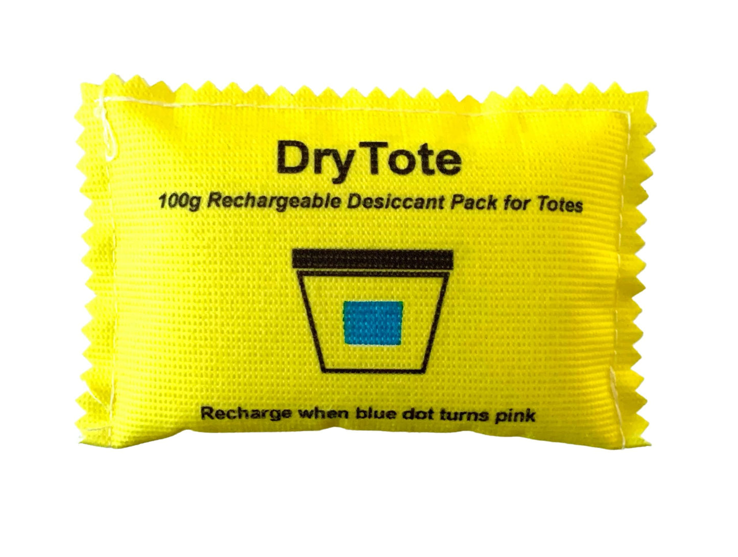 100g Rechargeable Desiccant Pack of 25 - Moisture Absorbing Bag - Silica Gel Desiccant Dehumidifier for Storage Bins and Totes