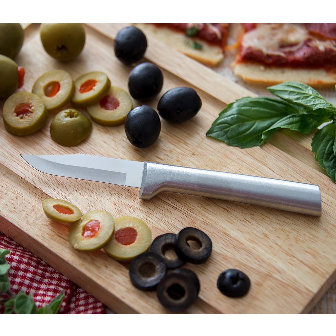 Rada Cutlery Paring Knife Galore Gift Set (S01), 3-Piece Knife Set, Stainless Steel Blades, Sliver Handle