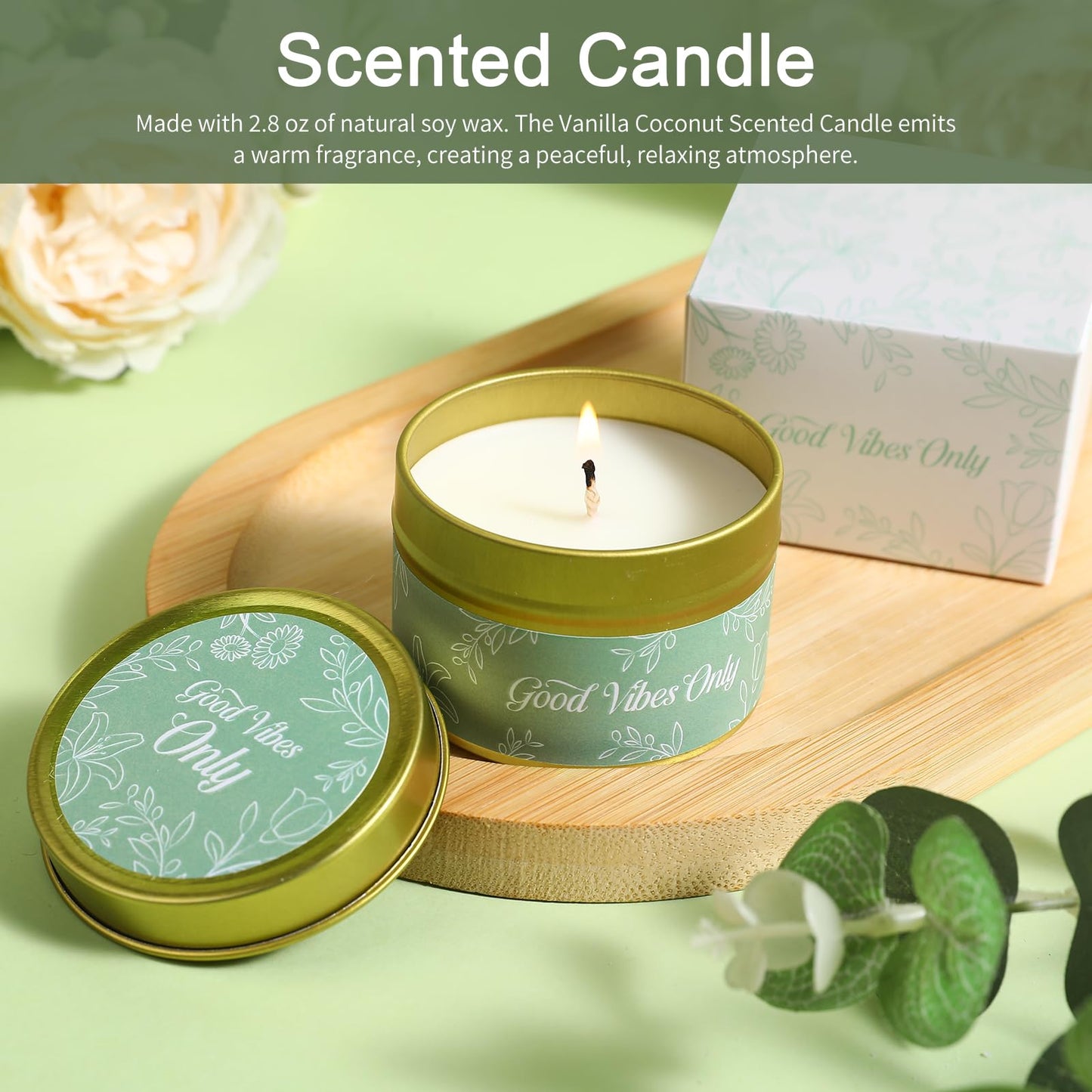 ENJOLLY Get Well Soon Gifts Baskets for Women Self Care Gifts,Birthday Gifts for Women Spa Care Package, Set for Mom Wife Girlfriend Sister Best Friend (Green)