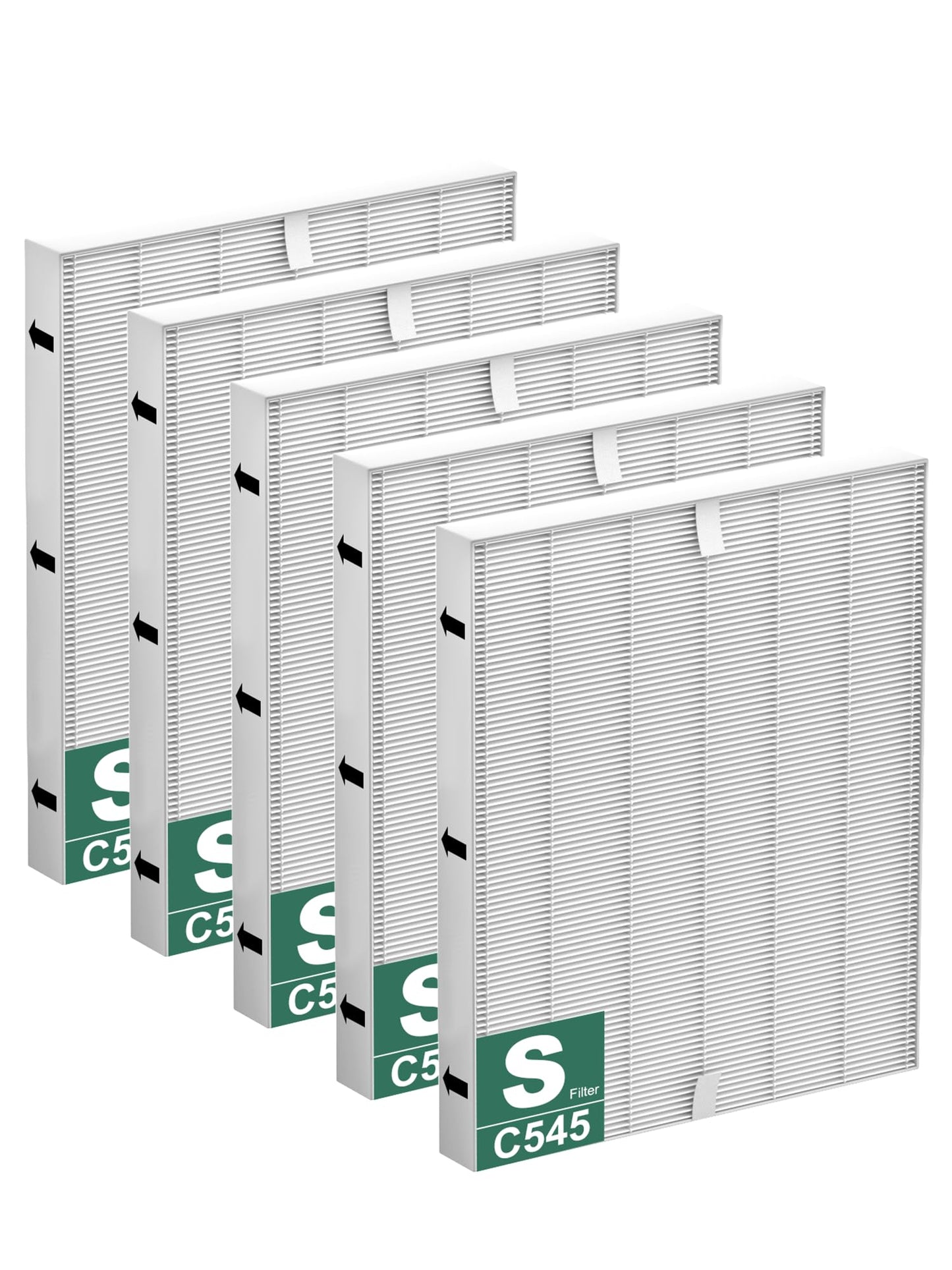 Improvedhand C545 Replacement Filter S Compatible with Winix C545 Air Purifier, Main Filter, Replaces Filter S 1712-0096-00 5PACK
