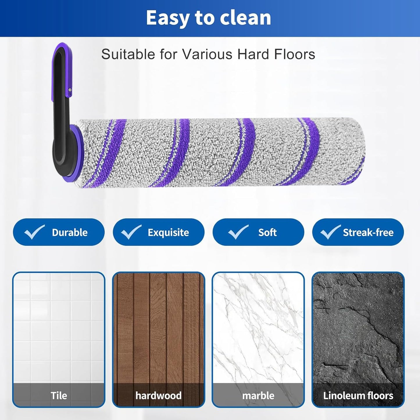 S30 Pro Accessories for NARWAL S30 Pro Wet Dry Vacuum Cleaner, NARWAL Replacement Parts inclue 3 HEPA Filters & 3 Brush Rollers