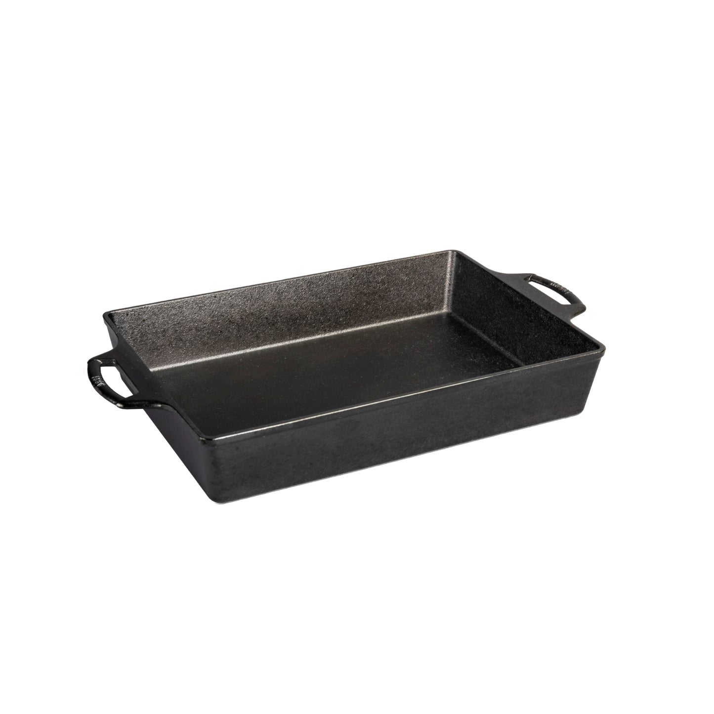 Lodge Seasoned Cast Iron Casserole Pan - 9 Inches x 13 inches - Heavy-Duty, Durable Seasoned Baking Dish - Classic Cast Iron Casserole Dish for Everyday Cooking
