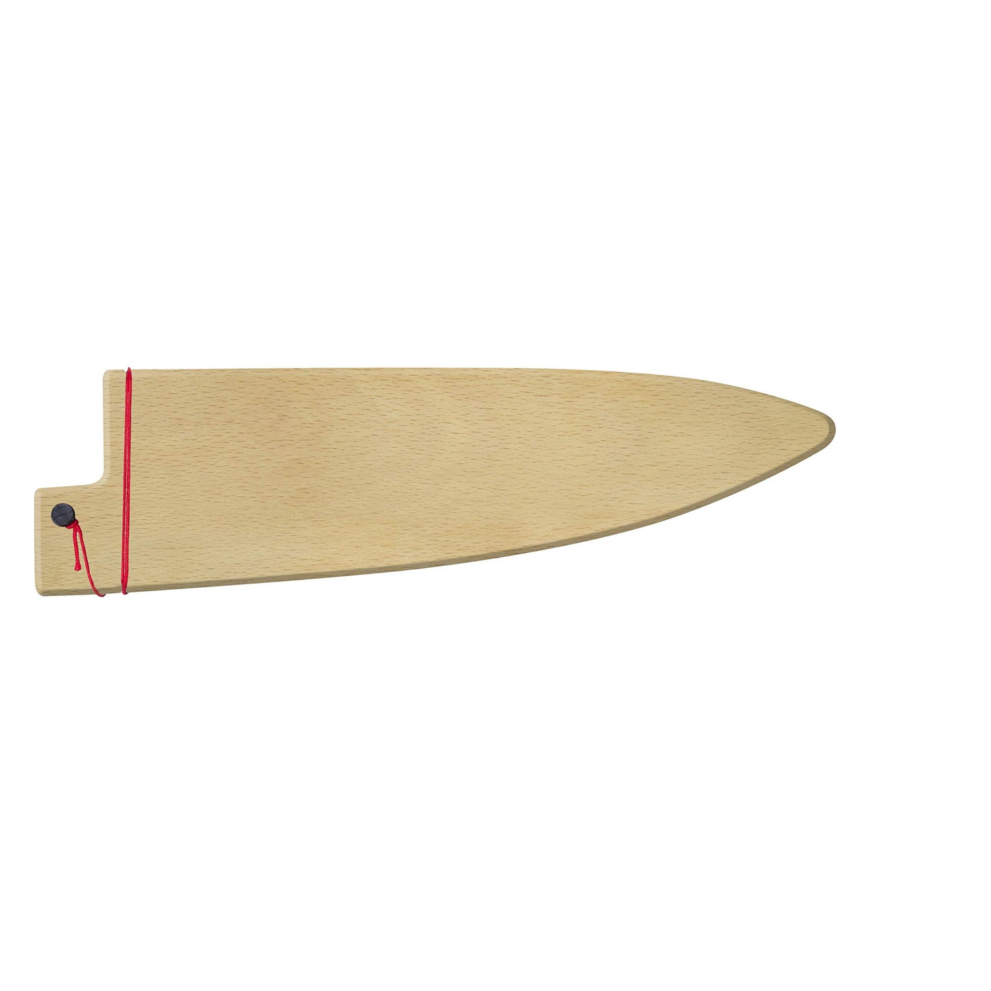 Shun Saya Sheath, Universal Fit for 7”-8” Chef and Santoku Knives, Blonde Beech Wood, Knife Edge Guard for Professional and Home Chefs