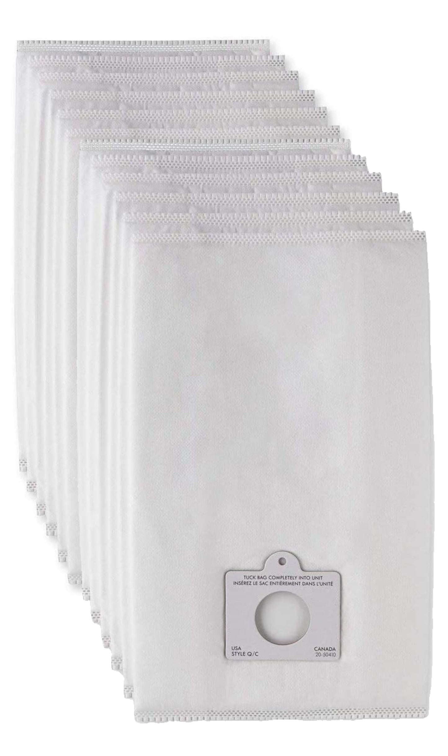 Compatible with Kenmore Canister Vacuum Bags Q/С Type - Models 5055, 50557, 50558, 20-53292, 53291, 200, 400, 700, 800 Series - Pack of 12 Premium Cloth Bags