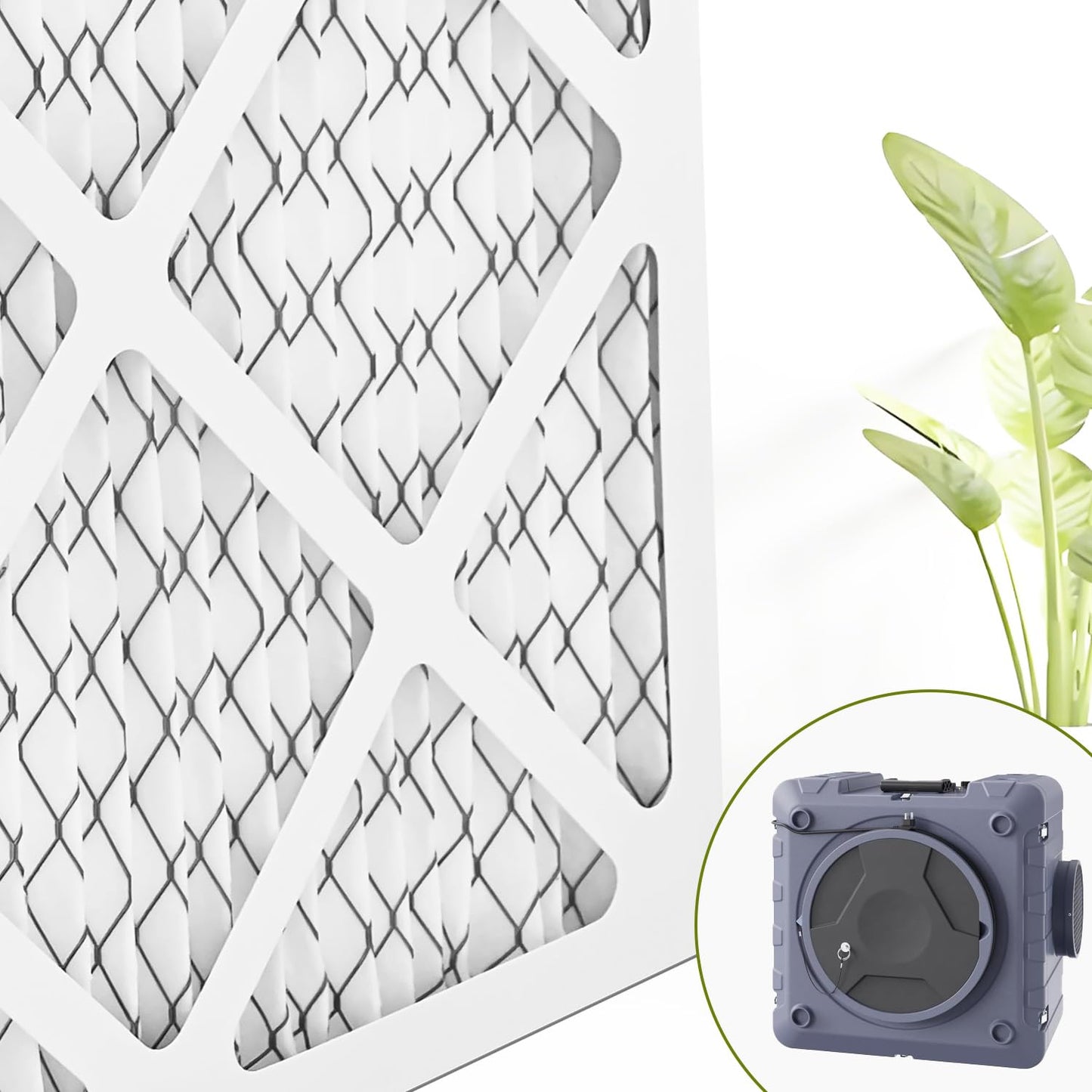 5-Piece Pre-Filter HEPA 500, Compatible with MOUNTO HEPA 500 / Dri-Eaz HEPA 500 Scrubber Air Purifiers and Protective Pre-Filter, MERV 13 Air Filtration System