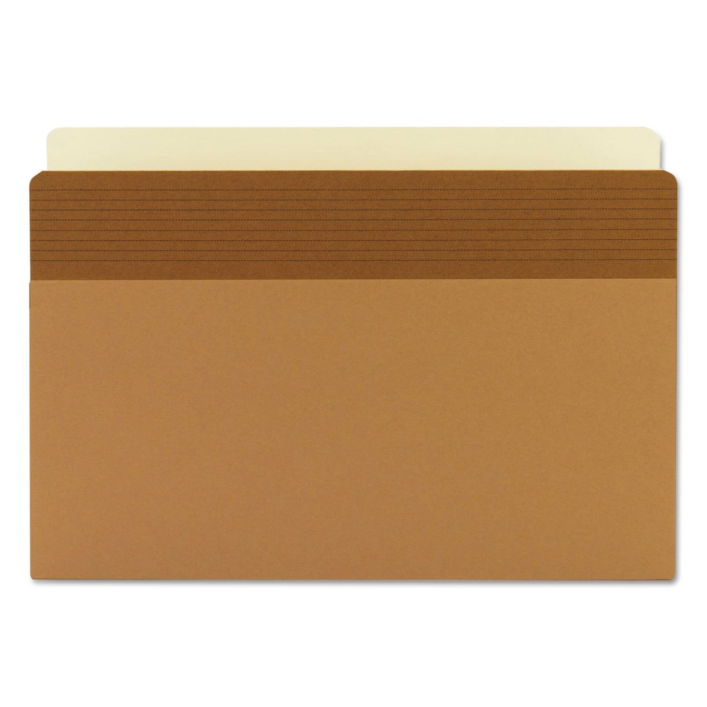 Smead Easy Grip® File Pocket, Straight-Cut Tab, 5-1/4" Expansion, Legal Size, Redrope, 10 per Box (73211)