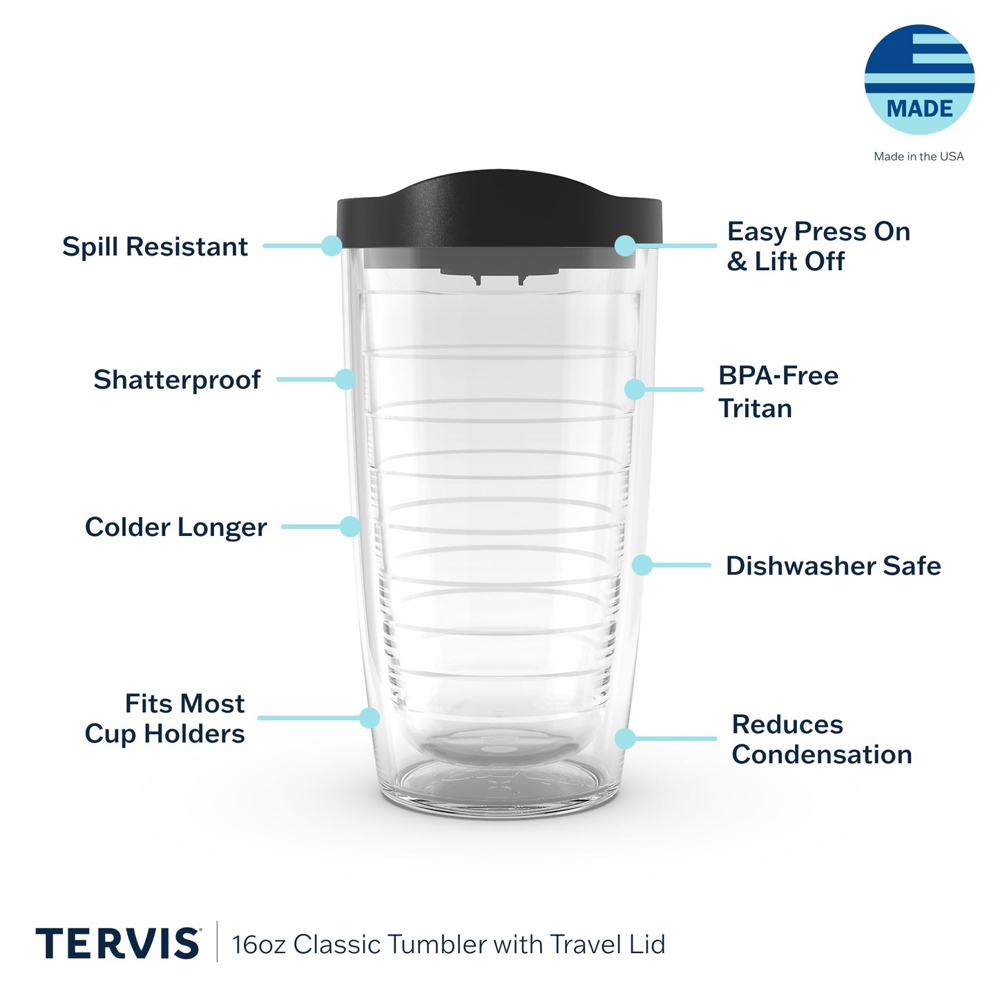 Tropical Animal Assorted 16 oz Tumbler with lid 4 Pack