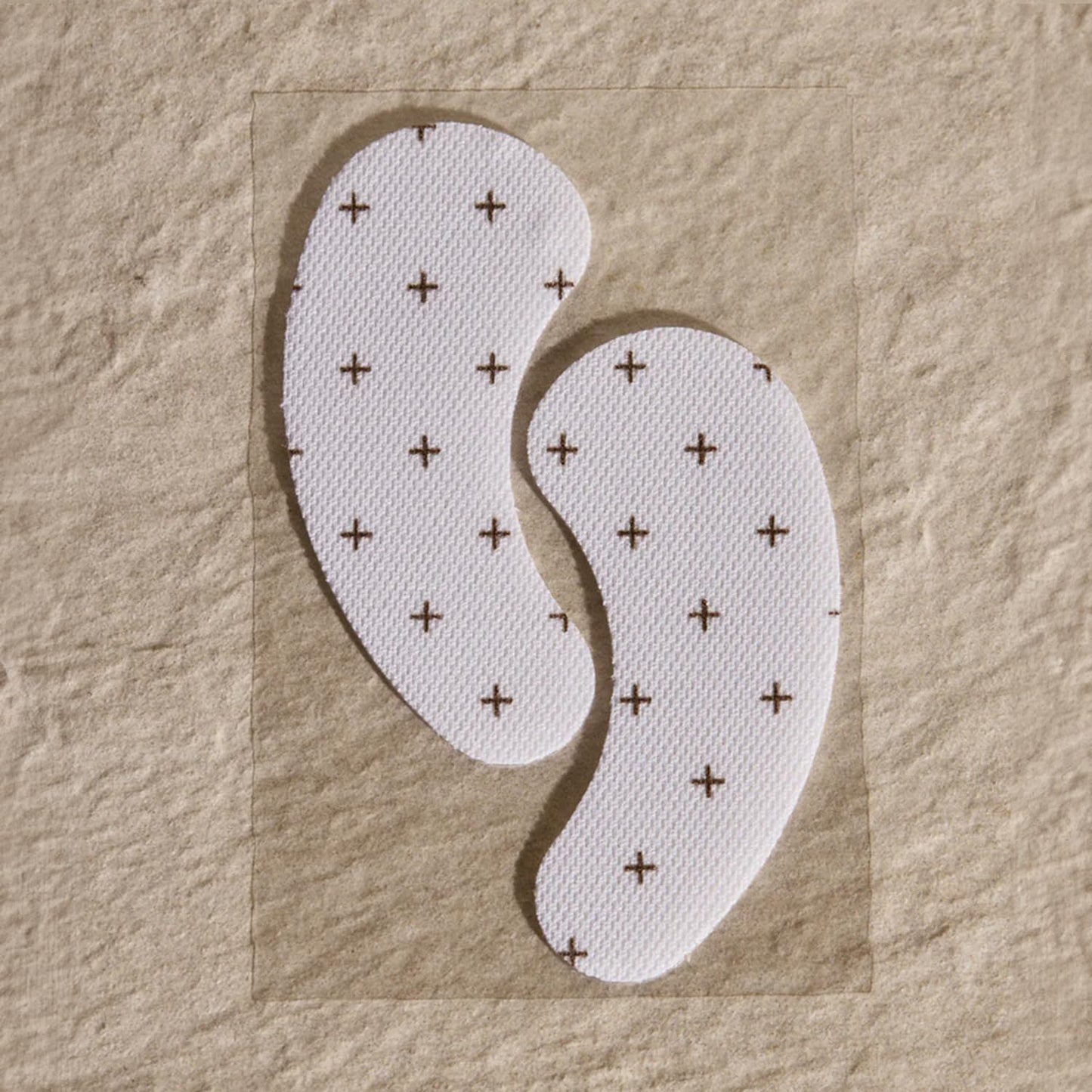 + Lux Unfiltered The Eye Mask, Anti-Slip Caffiene Infused Cooling Under Eye Patches, Reduce Puffy Eyes, Brighten and Hydrate Skin, 10 Count, Made in Korea