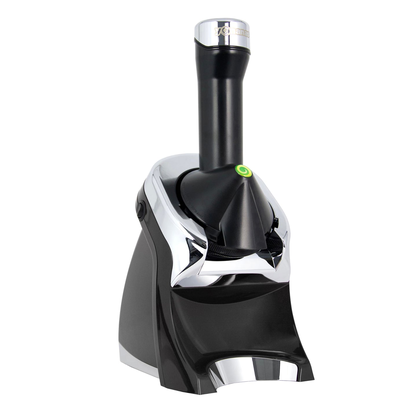 Yonanas 988BK Deluxe Vegan, Dairy-Free Frozen Fruit Soft Serve Maker, Includes 75 Recipes, 200 W, Black