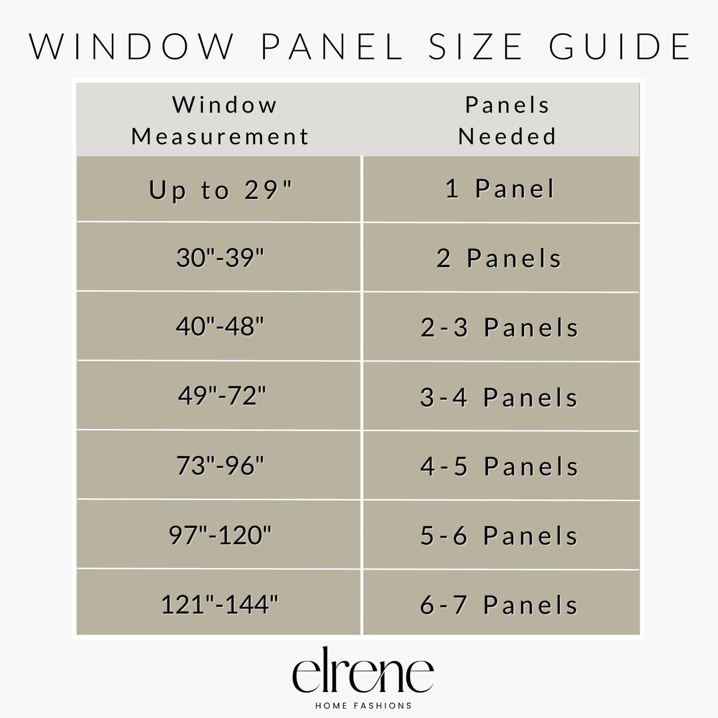 Elrene Home Fashions Sawyer Windowpane Plaid Room Darkening Single Window Curtain Panel with Rod Pocket/Back Tabs for Living Room/Bedroom/Office, 52"x84", Taupe