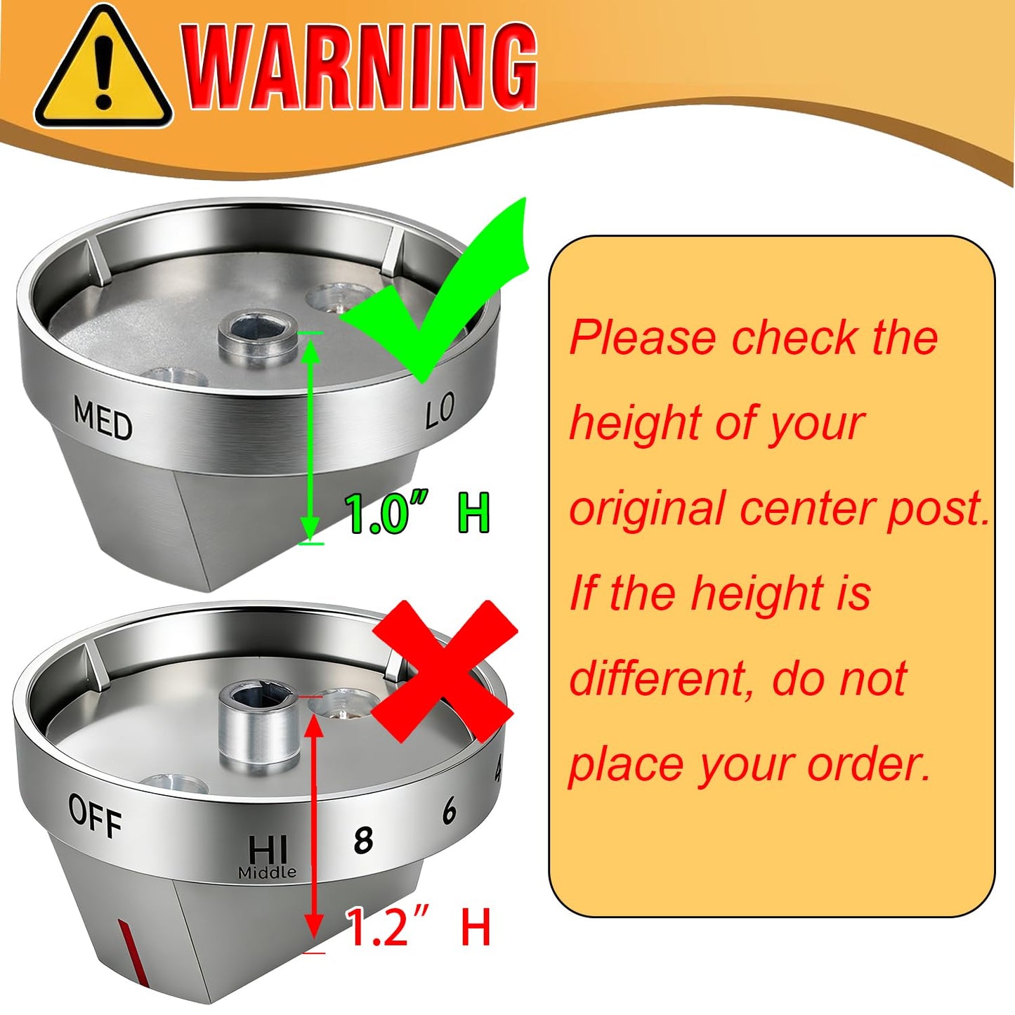 Upgraded DG94-04167A Fit for Samsung Stove Knob Replacement and DG94-03950A DG94-03955 Gas Stove Knobs Models NX60A6111SB/AA NX60A6315SS/AP etc for Samsung Gas Stove Electric Stove knobs