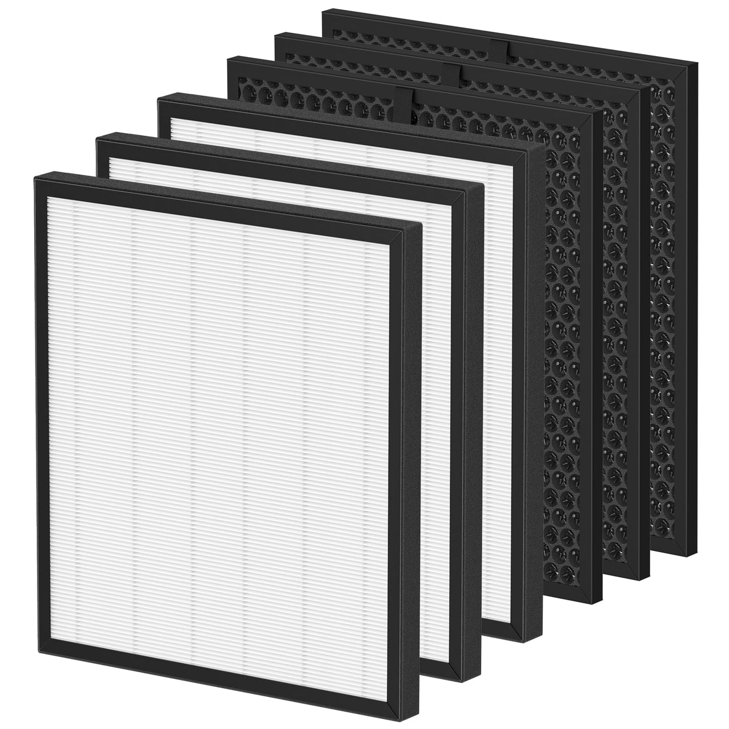 LV-PUR131 Replacement Filters for LEVOIT LV-PUR131 and LV-PUR131s Air Purifier Models, LV-PUR131-RF, 3 Set Filters