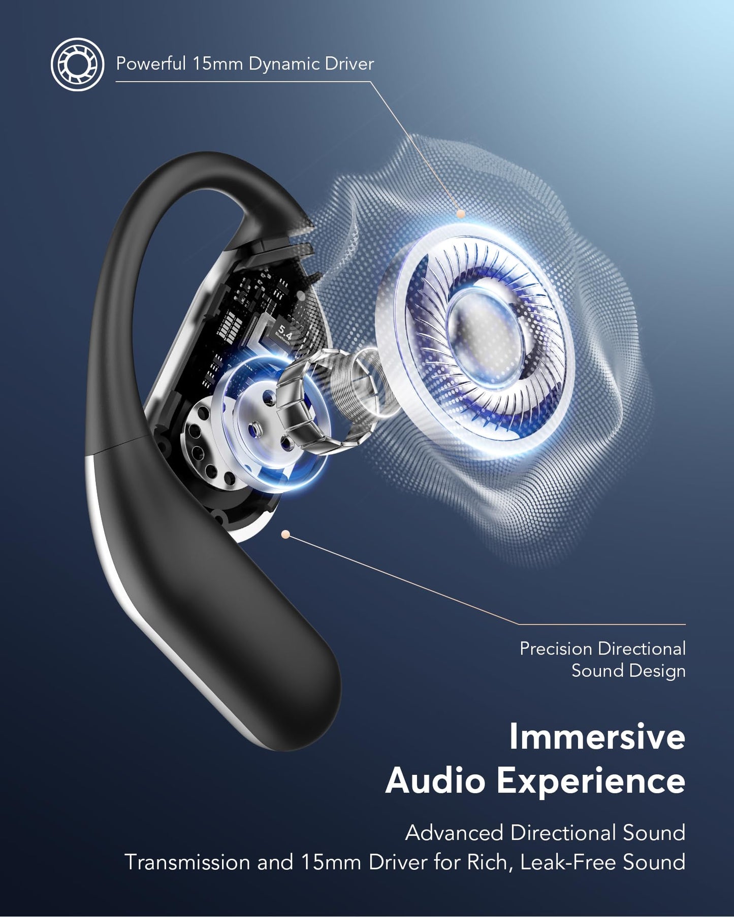 AI Translation Earbuds 198 Languages Real-Time 2-Way Voice Translator Earphones, Bluetooth 6.1 OWS Open-Ear Comfort, Hi-Fi Music & Call, Smart Touch+App, Gift for Travel Business Language Learning