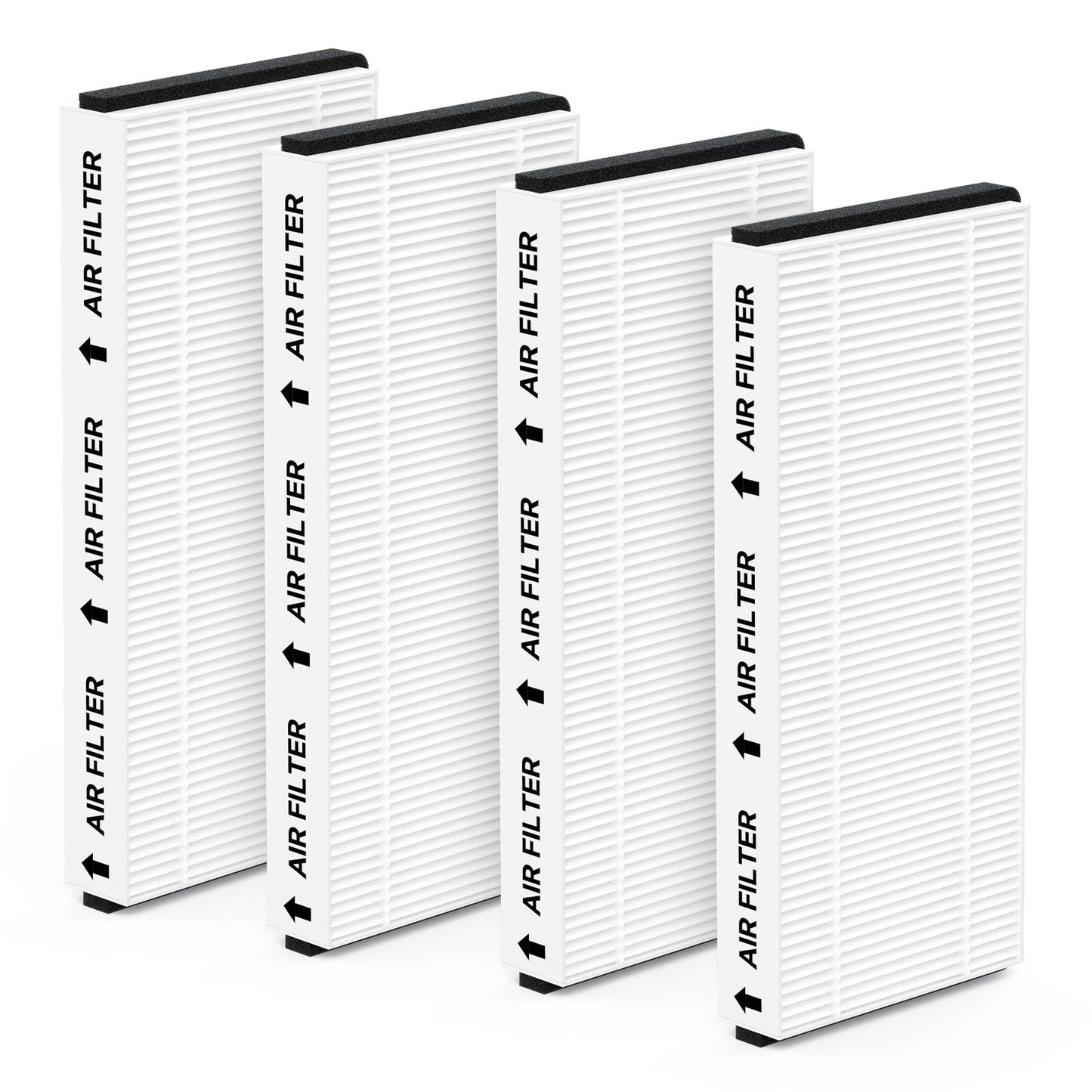 Harebery 4 Pack FV10VE1 Air Filter Replacement Compatible with Panasonic Energy Recovery Ventilator FV10VE1, FV-10VE1, FV10VEC1, FV-10VEC1, FV10VEC2