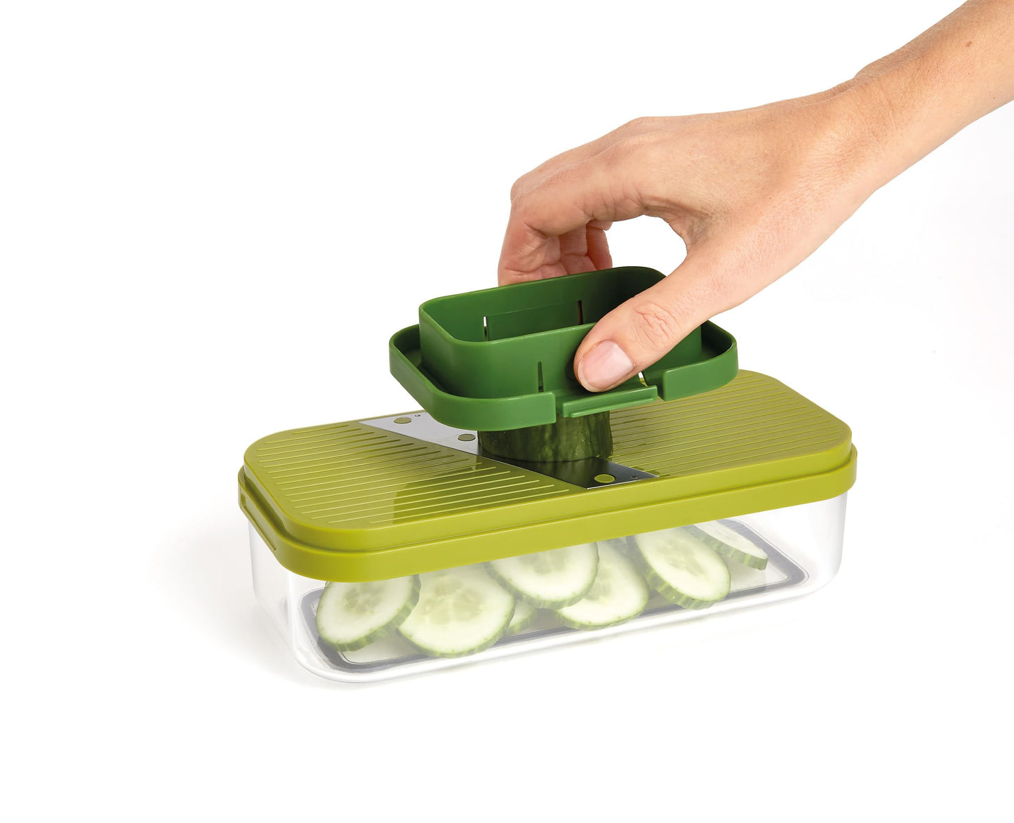 Joseph Joseph Multi-Prep Compact 4-in-1 Multifunctional Set, Kitchen Vegetable Chopper & Dicer, Cheese Grater, Mandoline Veggie Slicer, Food Julienne Cutter with Container