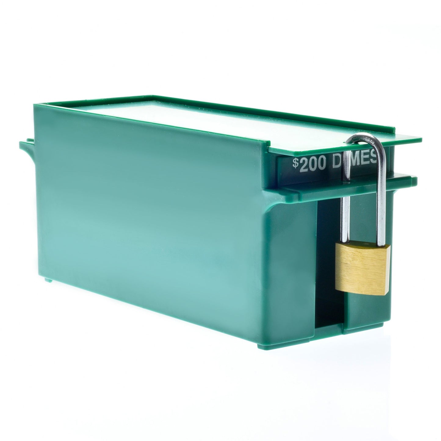 Nadex Rolled Coins Storage Boxes with Lockable Covers | High Capacity Wrapped Coins Color Coded Coin Organizing Trays for Quarters, Dimes, Nickels, and Pennies