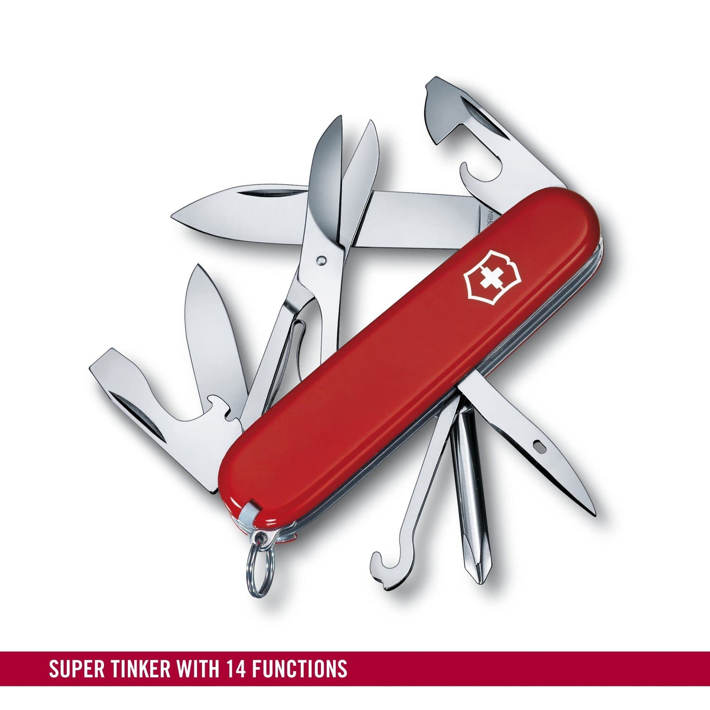 Victorinox Swiss Army Super Tinker Pocket Tool - Red