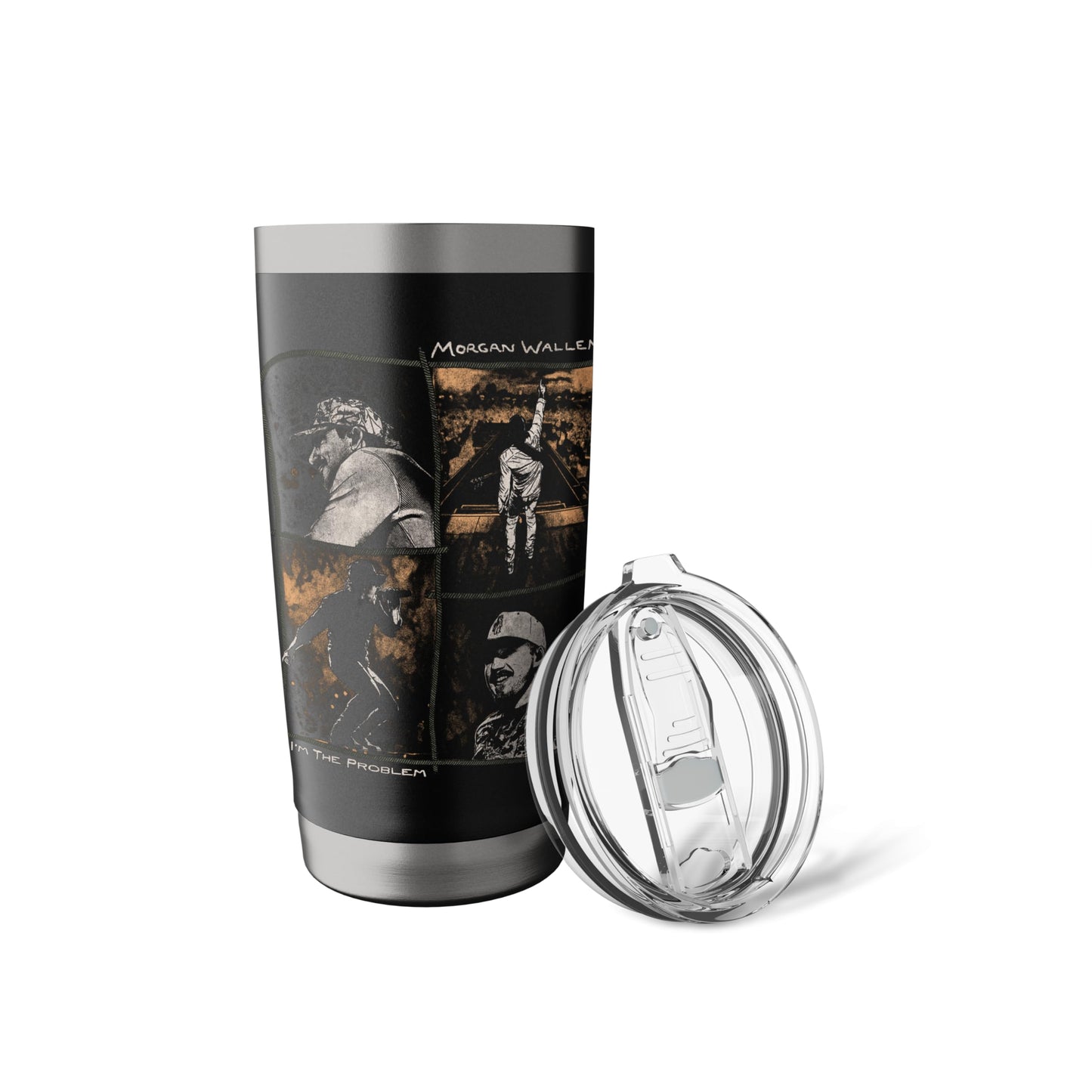Official Morgan Wallen Photo Collage Stainless Steel Insulated Tumbler