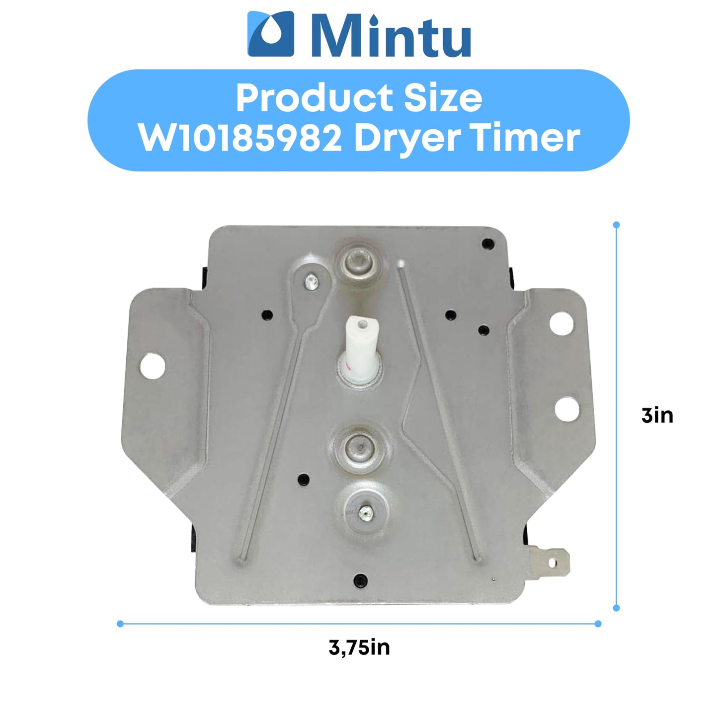 Dryer Timer Control Replacement For Whirlpool WED4815EW1 WED5200VQ1 WED5100VQ1, Maytag MEDC300BW0 MEDC215EW1 YMEDC300BW0 Dryer