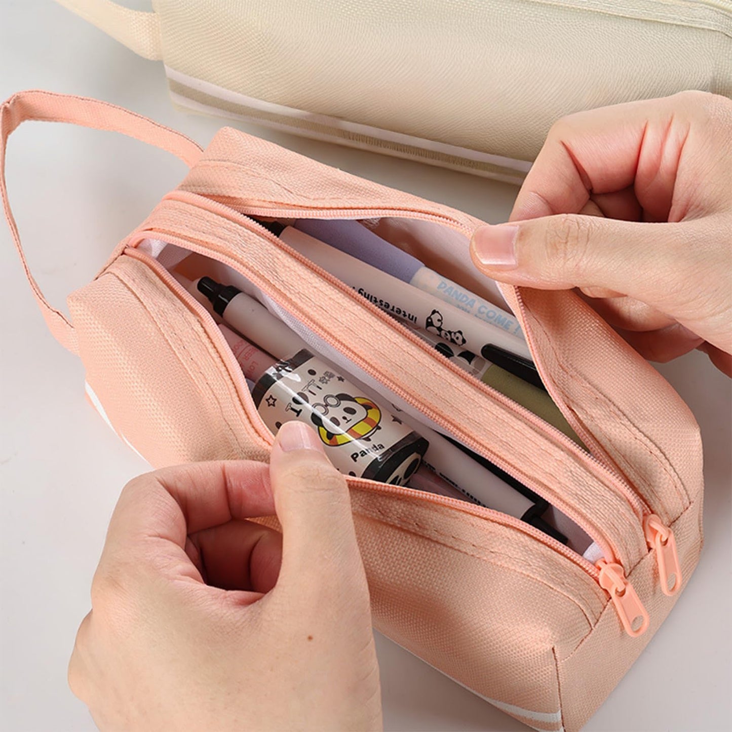 Caeuiciw 24 Pcs Cute Pencil Case Aesthetic Student Pencil Pouch Coin Pen Pouch Cosmetic Bag Office Stationery Organizer For Kids Teen School