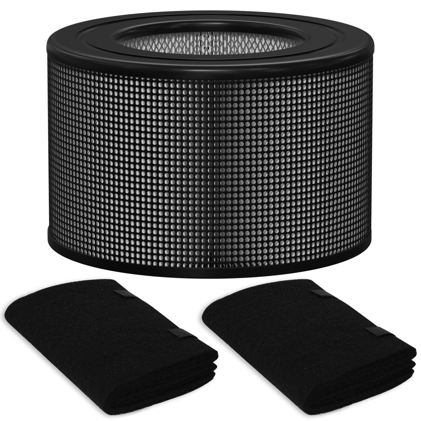 10500 True HEPA Filter Replacement Kit Compatible with Honey-well 10500 (EV-10) 17000 17000-S 17005 Air Cleaner Purifiers, Part Number 20500 (1 HEPA + 2 Carbon Pre-Filter)