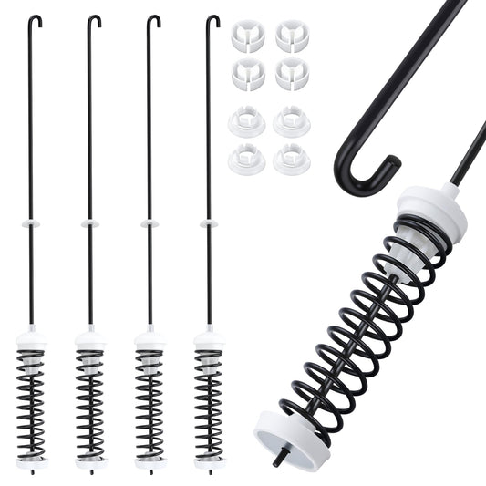 W10780045 NTW4516FW3 WTW4816FW2 WTW4800BQ1 Washer Suspension Rods Kit for Amana Whirlpool Kenmore | Fits NTW4516FW2 NTW4605EW0 WTW4616FW0 | Reduces Vibration & UL Error