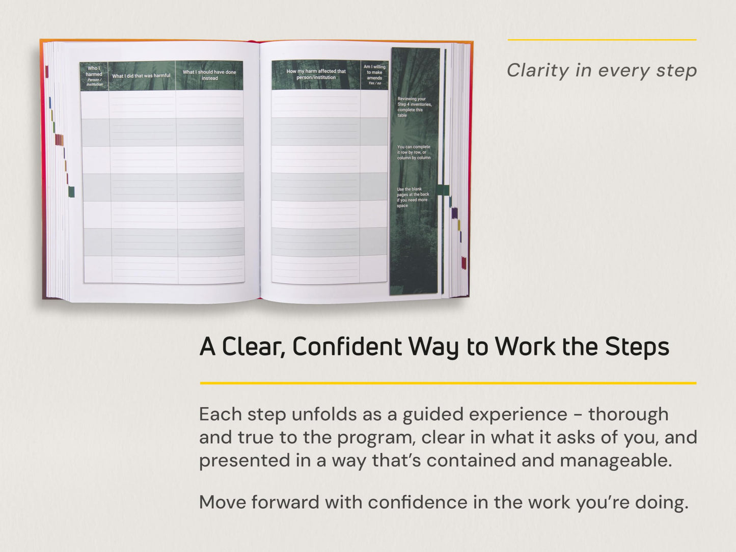 The 12 Steps Workbook for AA & Twelve Step Recovery | The Definitive 400-Page Guide to Thorough, Structured Step Work | Comprehensive Step 4 & Step 10 Inventories