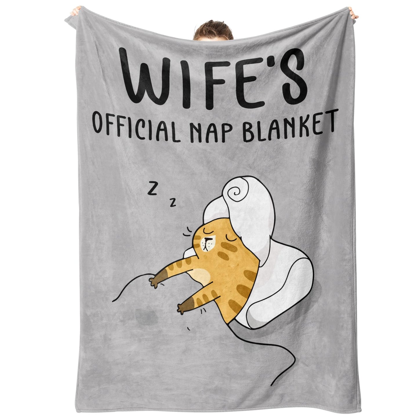 SteadStyle Mothers Day Wife Gifts for Wifey from Husband - Gifts for Her Blanket, Wife Birthday Gift Ideas, Wedding Anniversary Romantic Gift for Wifey, Mothers Day Present for Her 60"X 50"