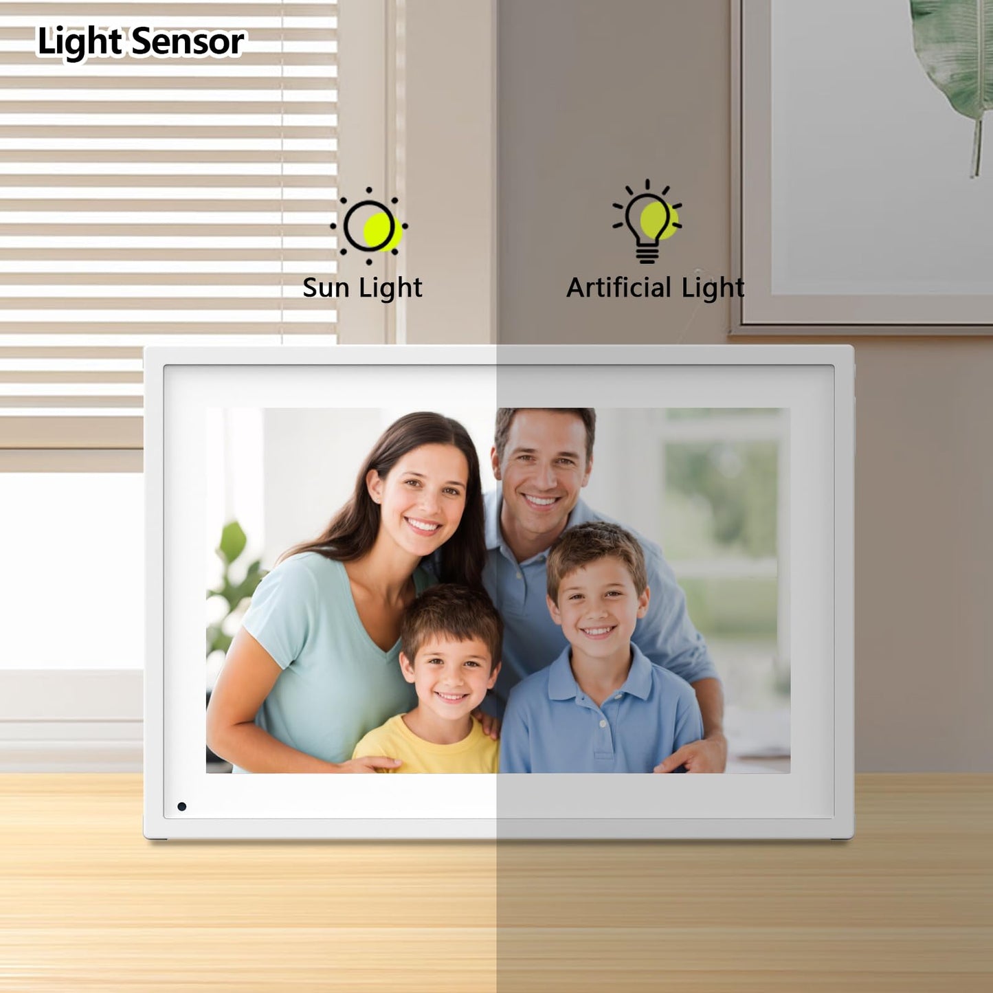 10.1 Inch Smart Digital Calendar Planner & Chore Chart, IPS HD Touchscreen Interactive Display for Family Schedules, Streamline Household Organization - Built-in Digital Picture Frames Function