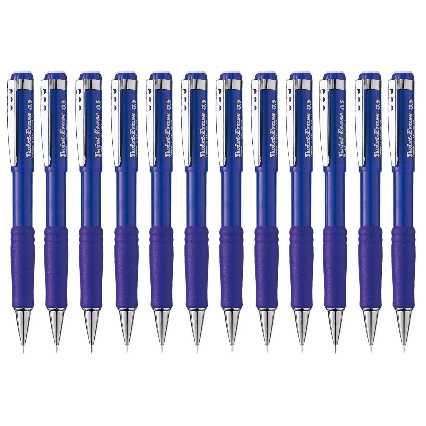 Pentel Twist-Erase III Mechanical Pencil (0.5mm), Violet Barrel