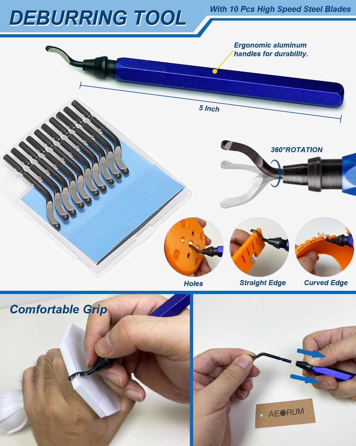 124Pcs 3D Printing Accessory Tools with Tool Bag for 3D Printer Modeler Basic Tools Diverse 3D Print Nozzle Cleaning Kit Mini Rotary Tool 3D Printer Tools for Remove/Trim and Finish 3D Print