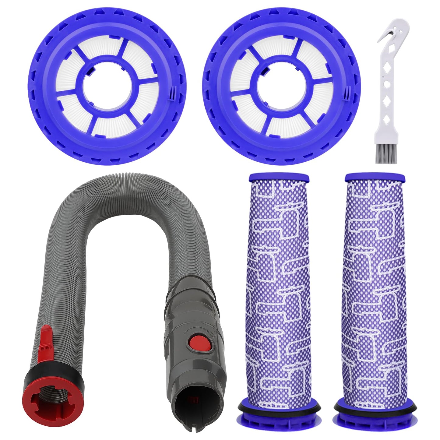 5PCS DC41 Hose Filter Replacement for Dyson DC41 DC65 DC66 UP13 UP20 UP30 Ball/Ball Animal/Ball Animal 2 & 3, Compare to Part 920769-01&920640-01