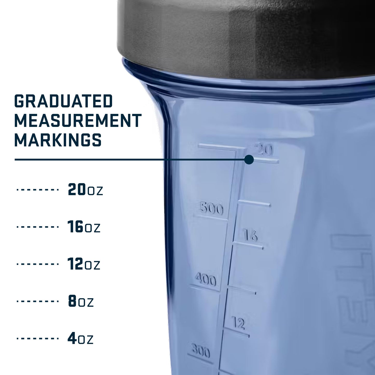 YETI Yonder Helimix Vortex Blender Shaker Bottle Holds up to 27oz | No Blending Ball or Whisk | USA Made | Portable Pre Workout Whey Protein Drink Shaker Cup | Dishwasher Safe, Charcoal