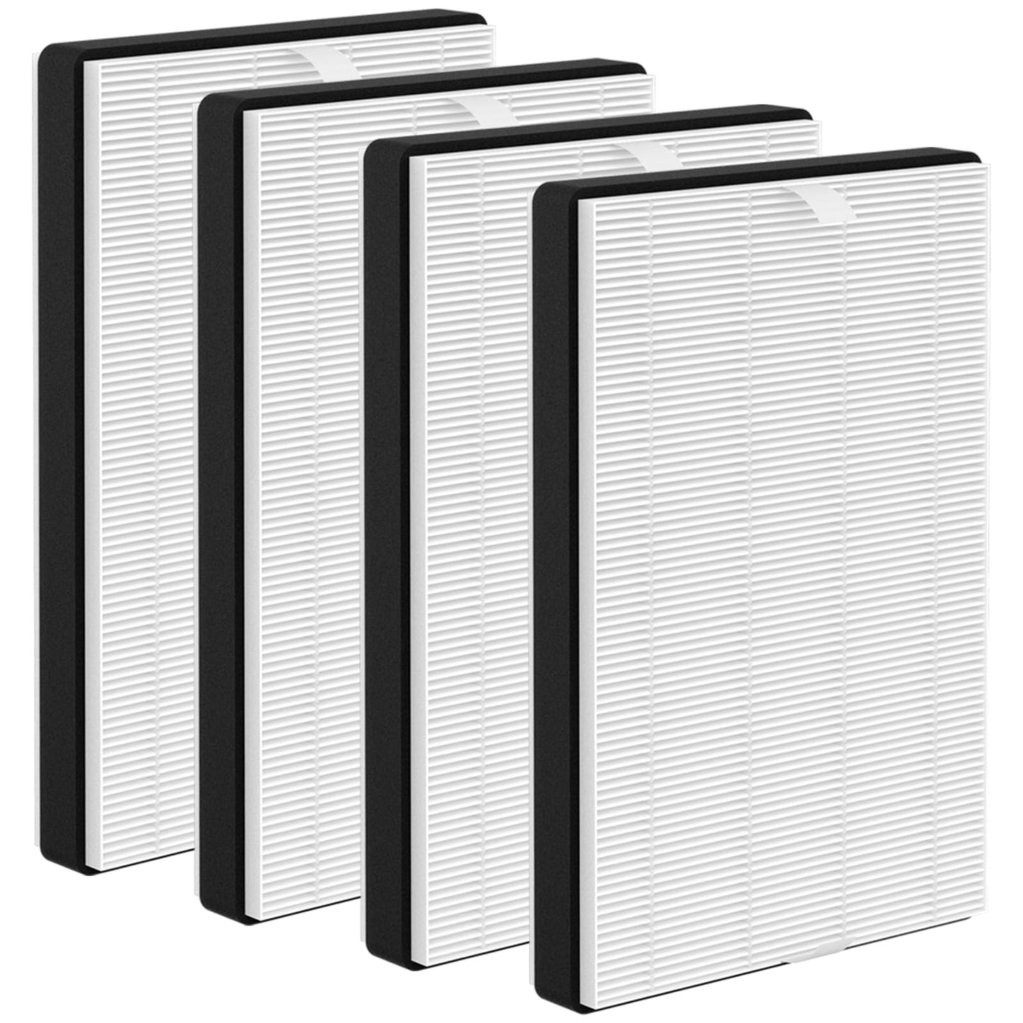 4 Pack F2 A2 True HEPA Replacement Filter Compatible with 3M Filtrete Room Purifier Models FAP-C02WA-G2 FAP-C03BA-G2 FAP-T03BA-G2 FAP-SCO2N FAP-CO2-A2 FAP-CO3-A2 FAP-TO3-A2