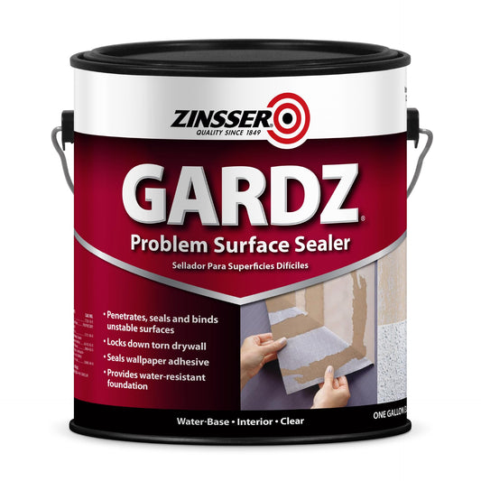 1 gal Zinsser 02301 Clear Zinsser, Gardz Water-Based Problem Surface Sealer