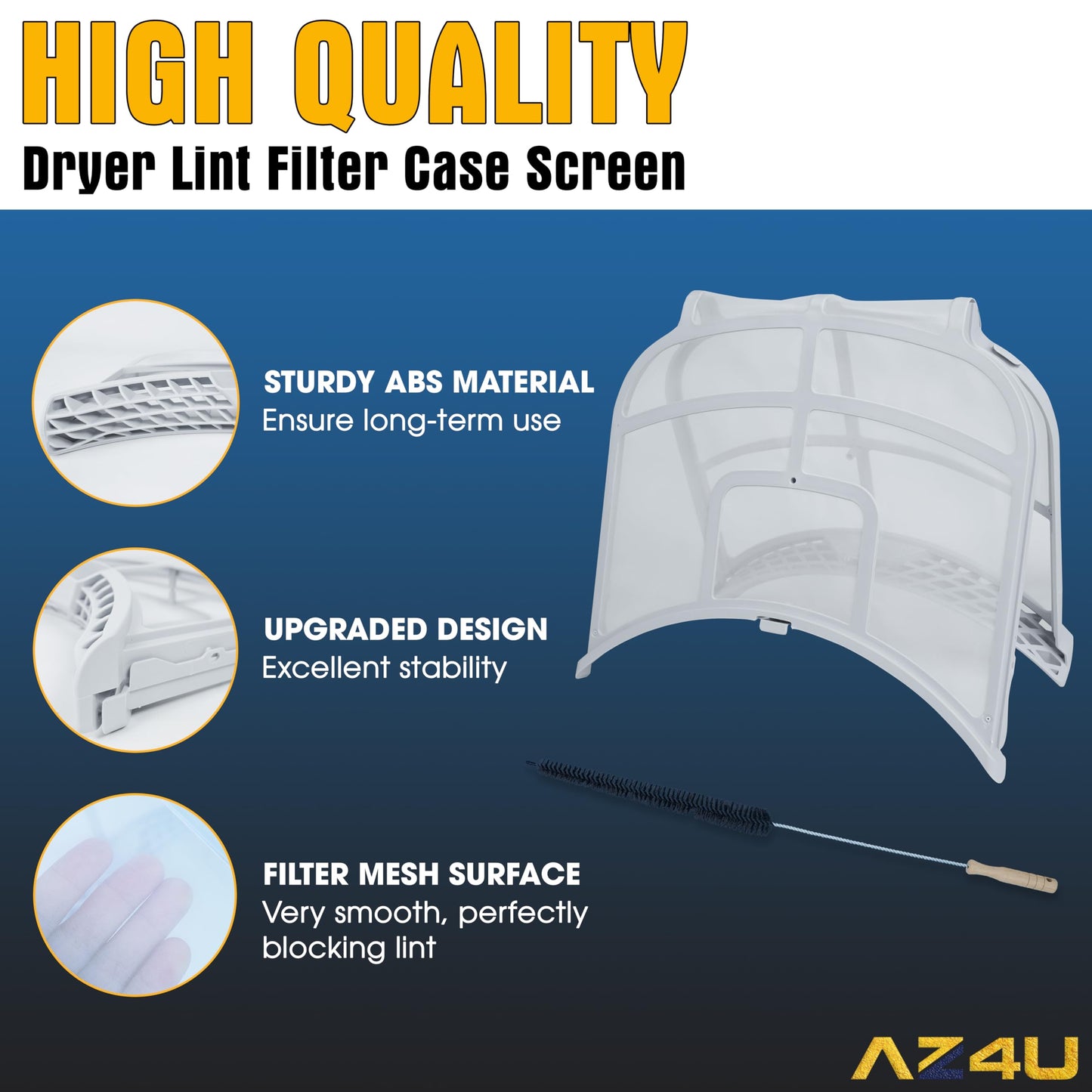 Dryer Lint Filter Screen Replace For LG DLEX9000V DLEX8000V DLEX8000W DLGX8001V DLGX5001V DLEX5000V DLGX9001V DLEX8100W DLGX8101V DLGX8101W DLGX8001W DLGX5001W DLGX5006K DLEX8100V DLEX5000W DLEX5005K